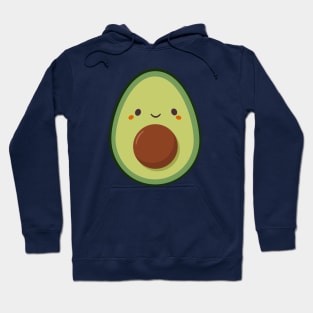 Kawaii Cute Avocado Hoodie